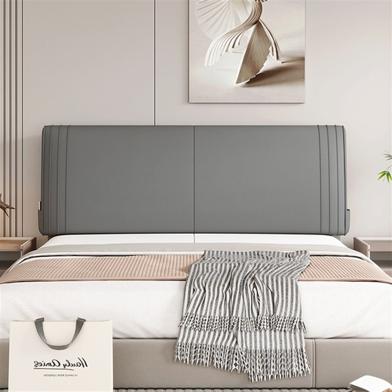 科技布床头软包靠垫卧室榻榻米靠背垫实木海绵大床头2024新款靠枕