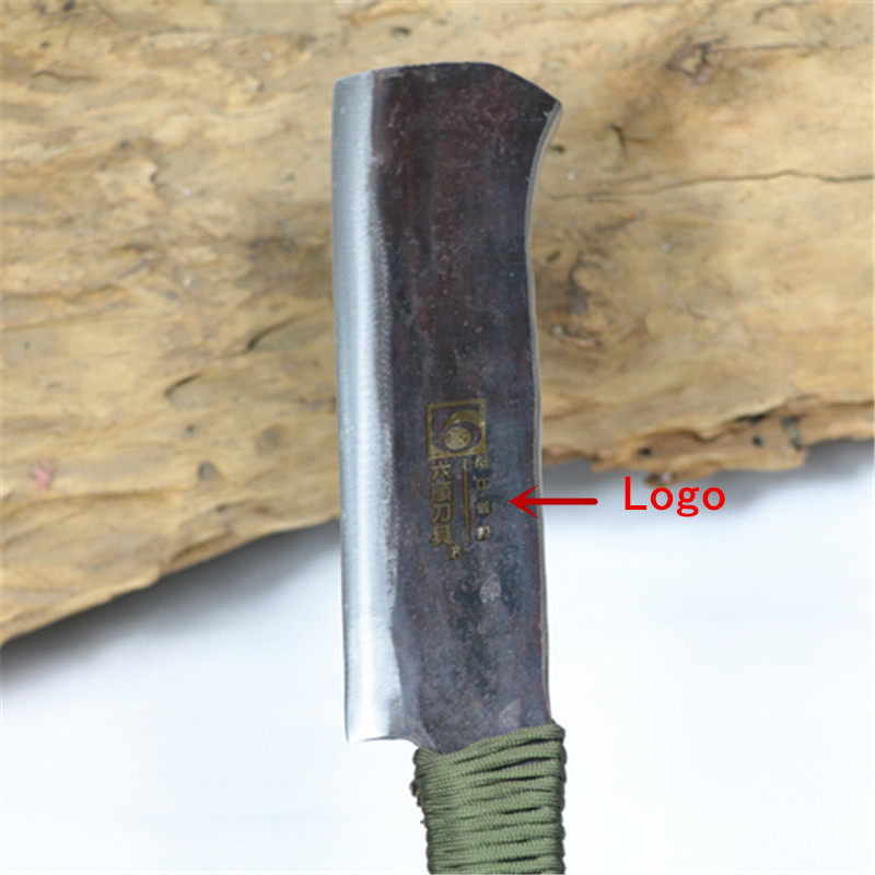 手工锻打镰刀柴刀砍柴刀割草刀砍树刀砍竹刀免磨农用镰刀弹簧钢打