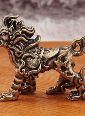 大号纯黄铜龙生九子摆件一全套囚牛睚眦嘲风蒲牢狻猊赑屃狴犴螭吻