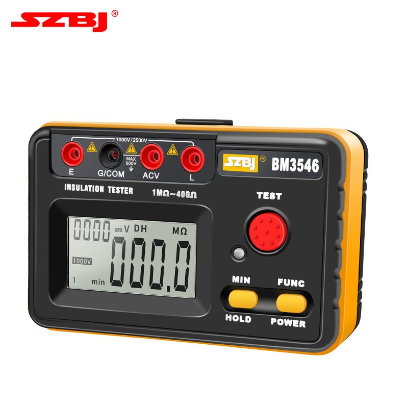 滨江BM3546绝缘电阻测试仪电工专用兆欧表500V2500V高压电阻表