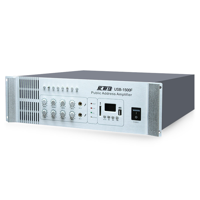 家豪佳 VCM-1500F大功率定压功放机 前置纯后级一体机1500W