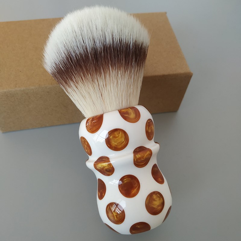 帝诗云晓男士剃须刷A2S柔软人造丝剃须刷胡刷剃须皂泡沫刷