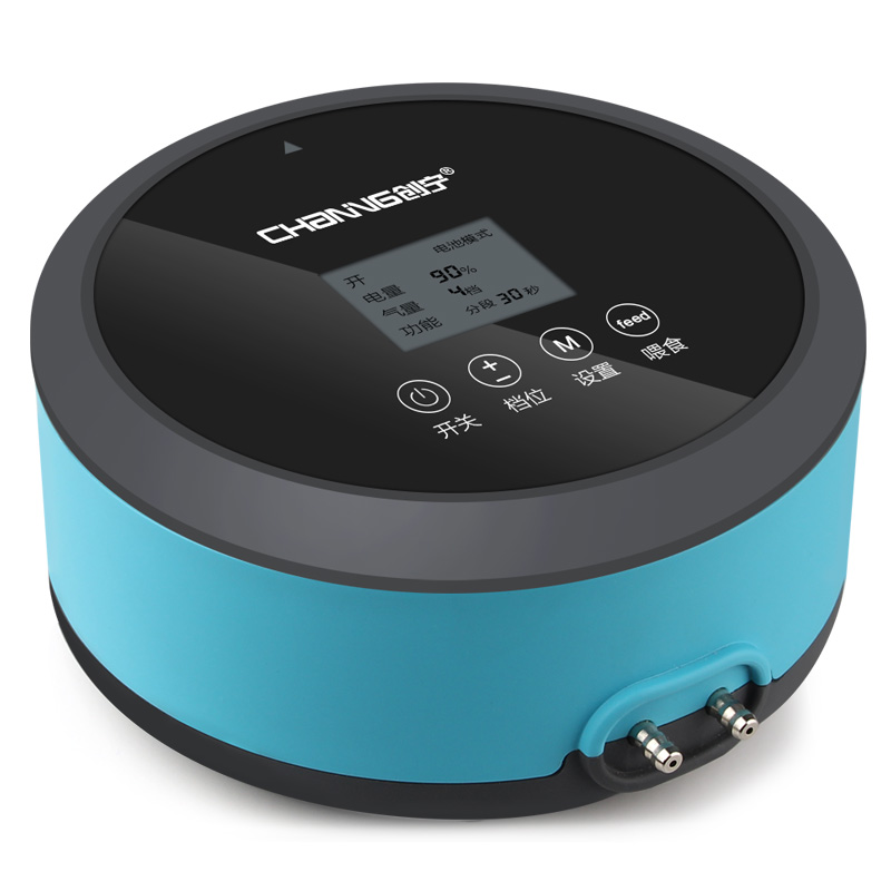 创宁鱼缸氧气泵超静音小型家用充氧泵养鱼充电两用交直流增氧泵