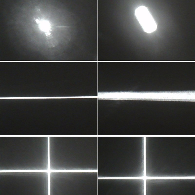 808nm800mw可调焦距近红外点状激光器红外一字线激光灯十字镭射灯