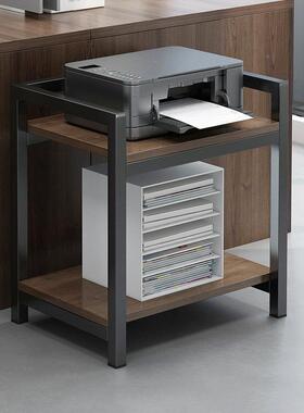 印放置小户型办公桌机置柜物架落BJ010208打地可移动储物架子电脑