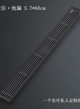 潜长方形57600防臭地厨房淋浴房水长条地漏-304艇30*4锈钢地漏防