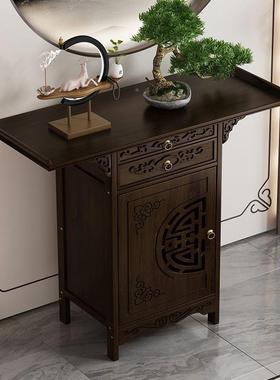 条几客墙边装柜关条案厅桌隔断柜AL100212中式玄柜入户正对门置物