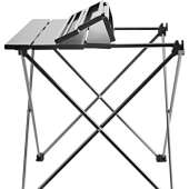 家直销户外野营号餐桌厂LB T71便携可折叠桌子野营自驾游铝桌板中