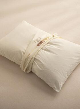 里全棉纯棉花枕芯类外母婴级A套可拆洗护颈枕GFR25032头全棉枕芯