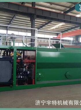 客客土喷播机边坡绿坡草籽护坡喷播化设备OYF高速团粒土湿喷机护