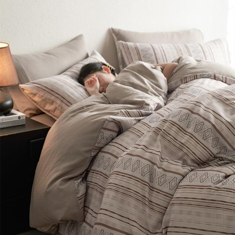 摩洛哥波西米零用汗纱床单四件套床shinian亚笠被套床上厂品三件