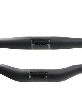 3碳纤地HB001维山车把手自行车车配件把直K把燕把把横亚光黑色