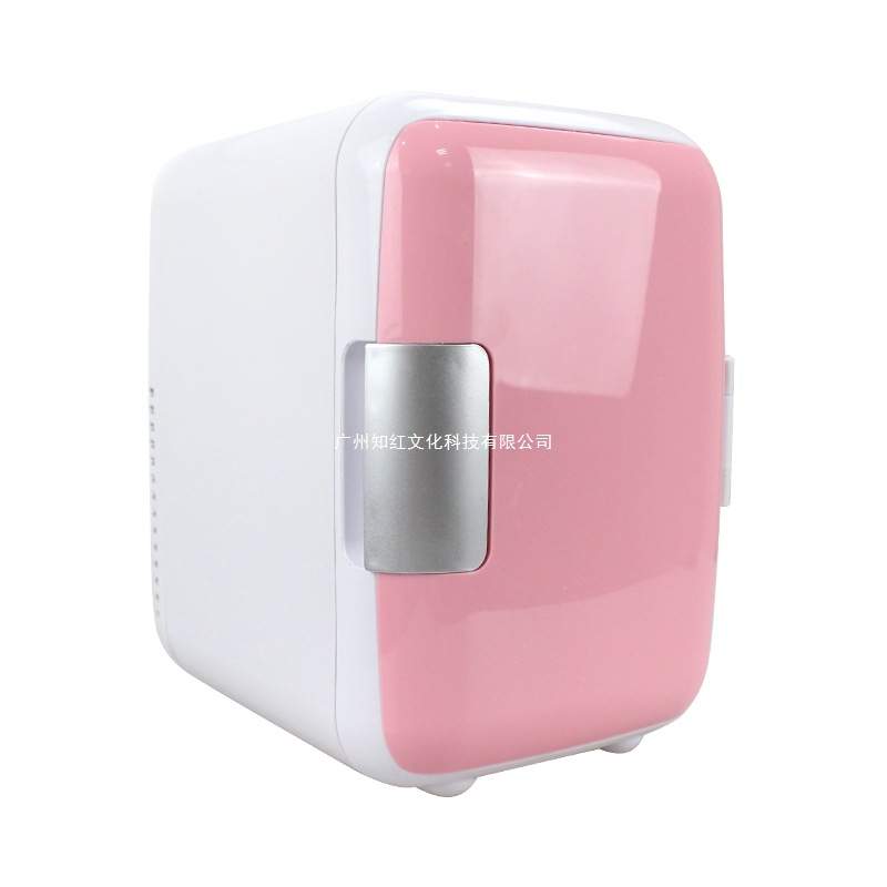 靖童 4升车载冰箱迷你冷暖小冰箱4L车家两用小型宿舍家用冷藏箱