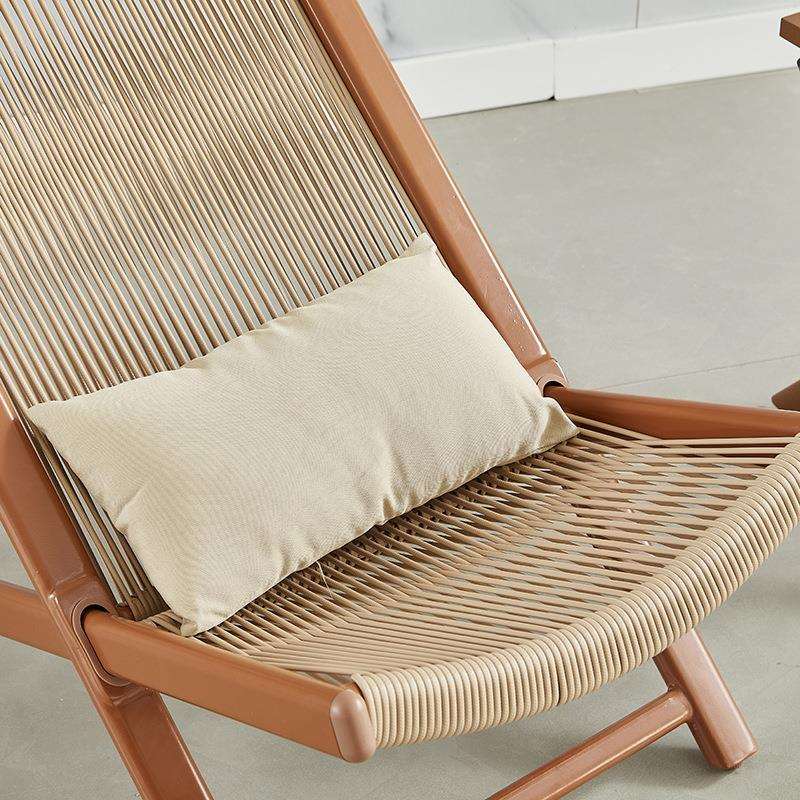 阳背台藤见详情椅美齐方桌茶几躺椅桌椅户外云栖庭院休闲靠躺民宿