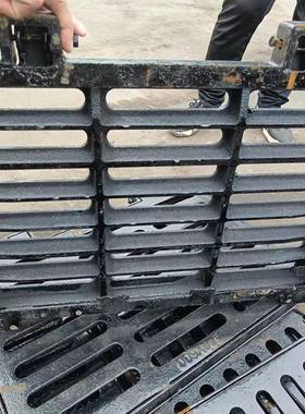 D41540球0球铸铁雨水篦450*7墨5子0重型墨铸铁篦子盖板