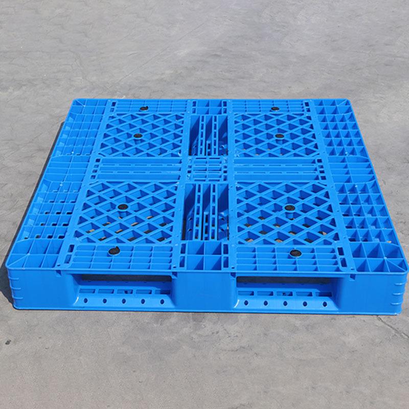 安川1210字网徽格塑料托盘可FSC加货钢管仓库周转叉车物流栈板重