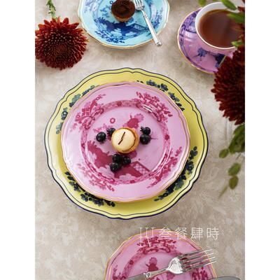意大利Ginori1735意式东方陶瓷餐盘点心碗深盘茶杯碟家用圆盘餐具