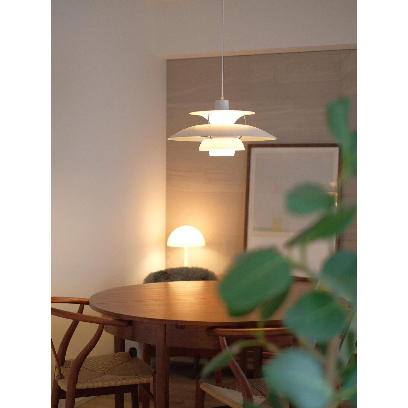 丹麦ph5餐厅飞碟吊灯设计师款Loius Paulsen北欧极简吧台岛台灯具