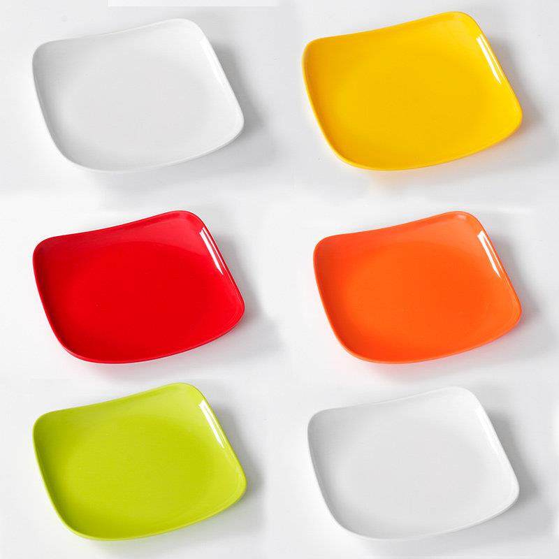 密胺餐具盘子商用餐饮炒饭炒粉快餐盘火锅店菜盘凉菜碟子餐盘方盘,餐饮具,盘,淘宝优惠券,粉丝福利购,淘宝优惠卷