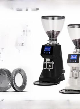 阿玛菲a80磨豆机专业意式定量商用直出研磨机咖啡研磨机64mm刀盘