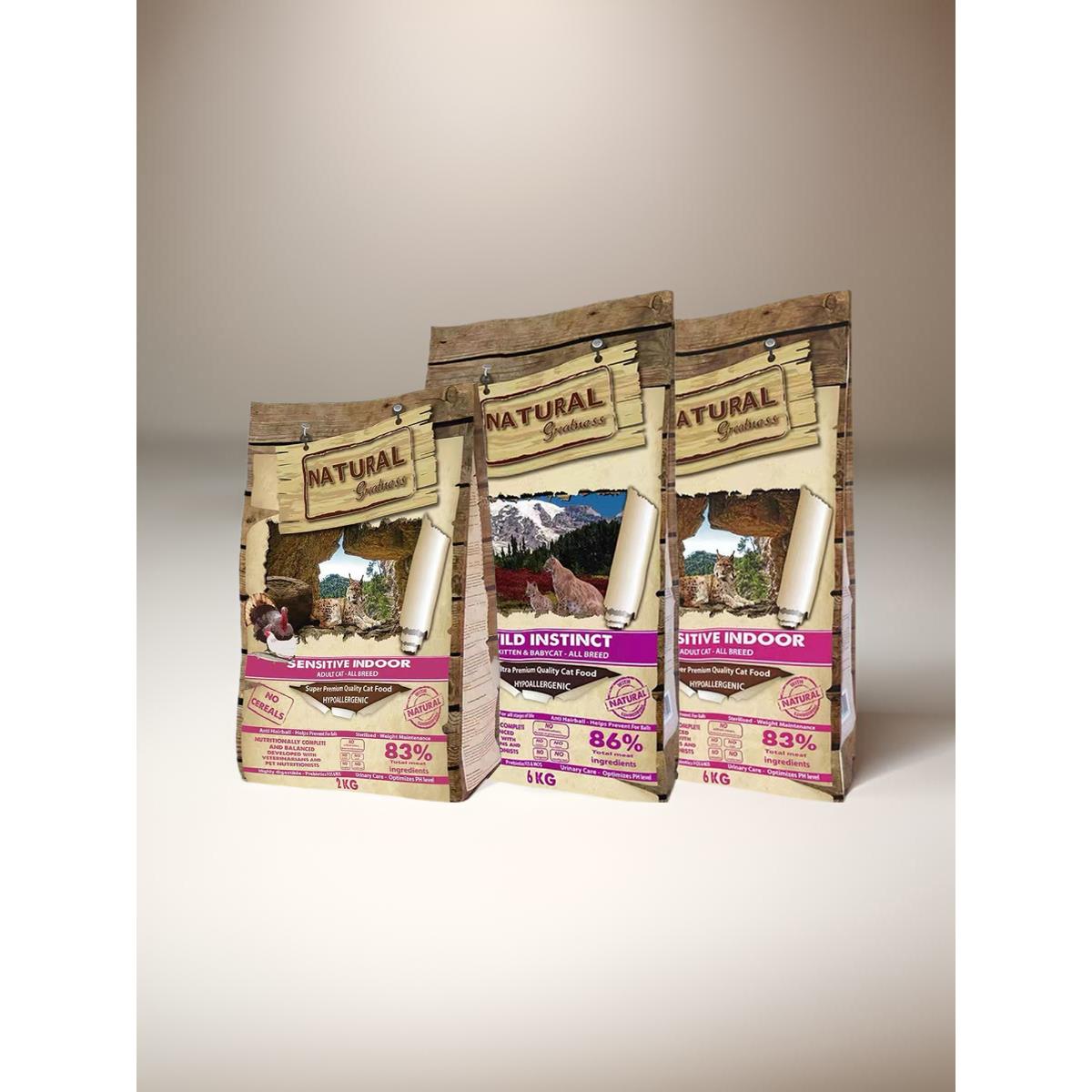 西班牙NG猫粮恩萃紫鸡进口无谷低敏猪兔肉森萃粉紫鸡成幼猫全阶段