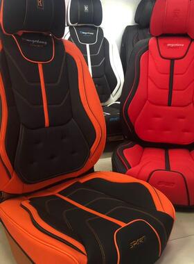 汽车MYU座椅套新款八块腹肌车坐垫20汽2款汽垫车坐自带头5枕立体