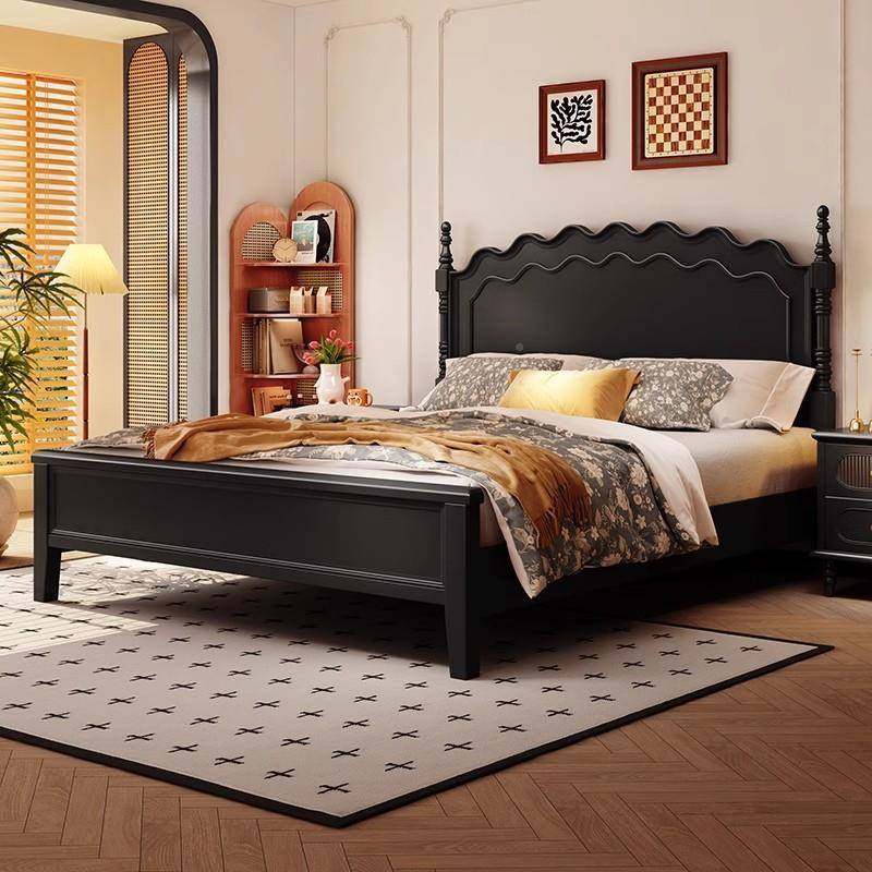 951波浪涟漪法式复古实木床黑.5米11.8主卧大床双风人床中古美式,玩具/童车/益智/积木/模型,其它,淘宝优惠券,粉丝福利购,淘宝优惠卷