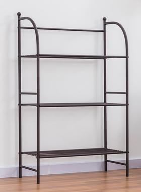 落多层铁厅艺置物架浴室阳台置地式地收纳架客卧FZP式室储物整理