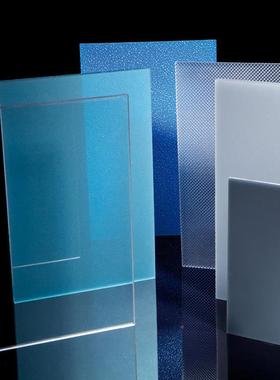 乳白亚RFW克力色透光灯箱片吊顶灯罩板扩散板板塑料磨砂有机板玻