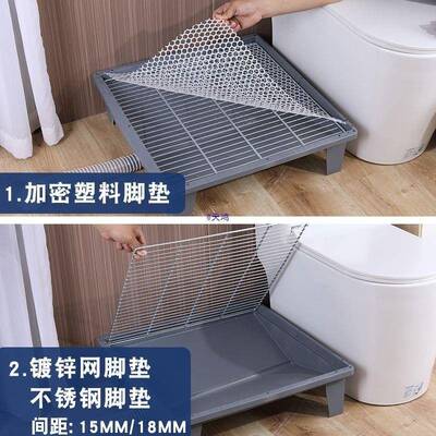 狗狗厕所大号直小型盆中型水宠物加厚大小便尿排下道便OBH盆冲水