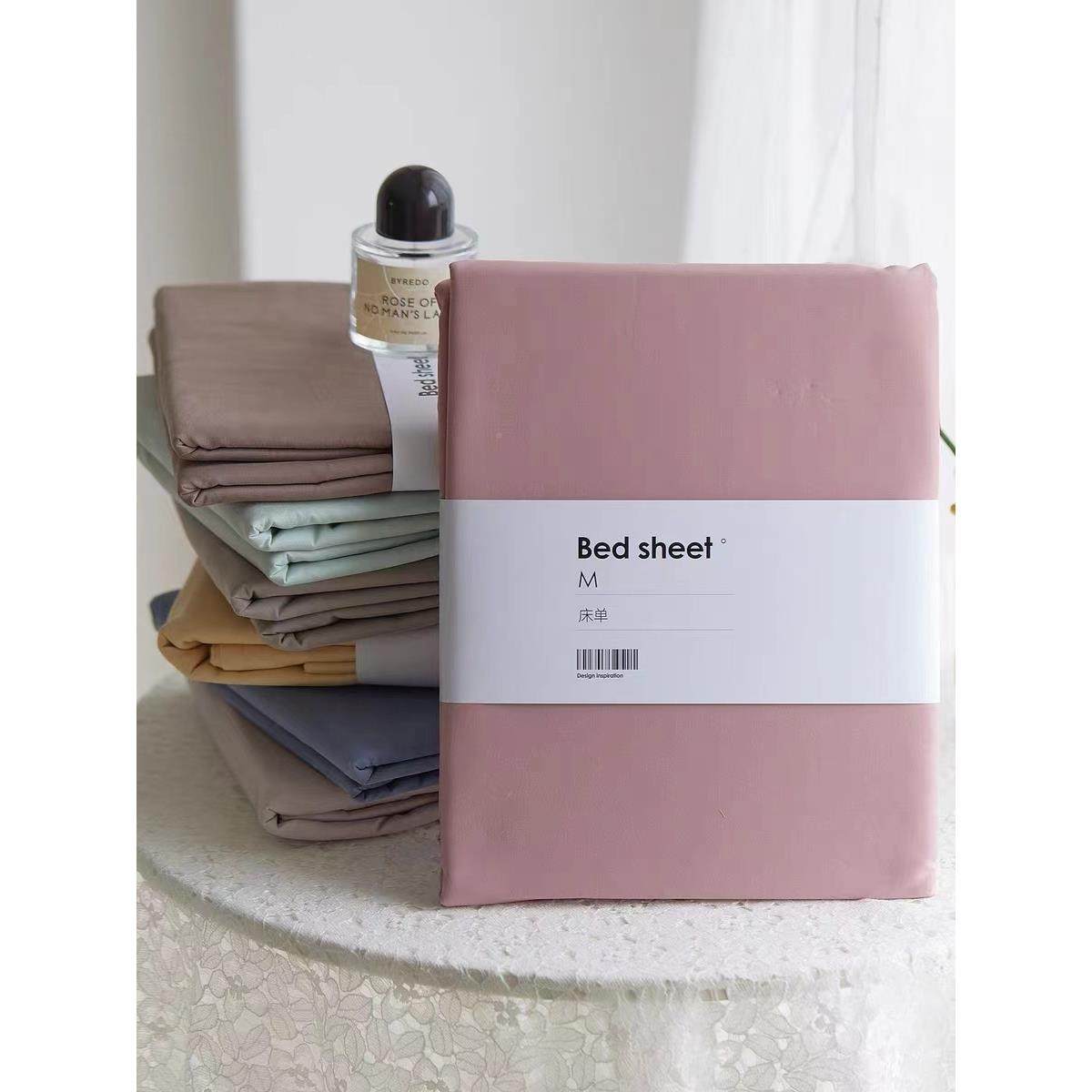 1LY20000000S冬全棉毛床单单件季席梦磨思床罩纯秋色简约保暖床笠