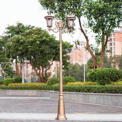 户外庭院复灯欧式古外别墅花园景观灯小区防家用水高HP6384杆室le