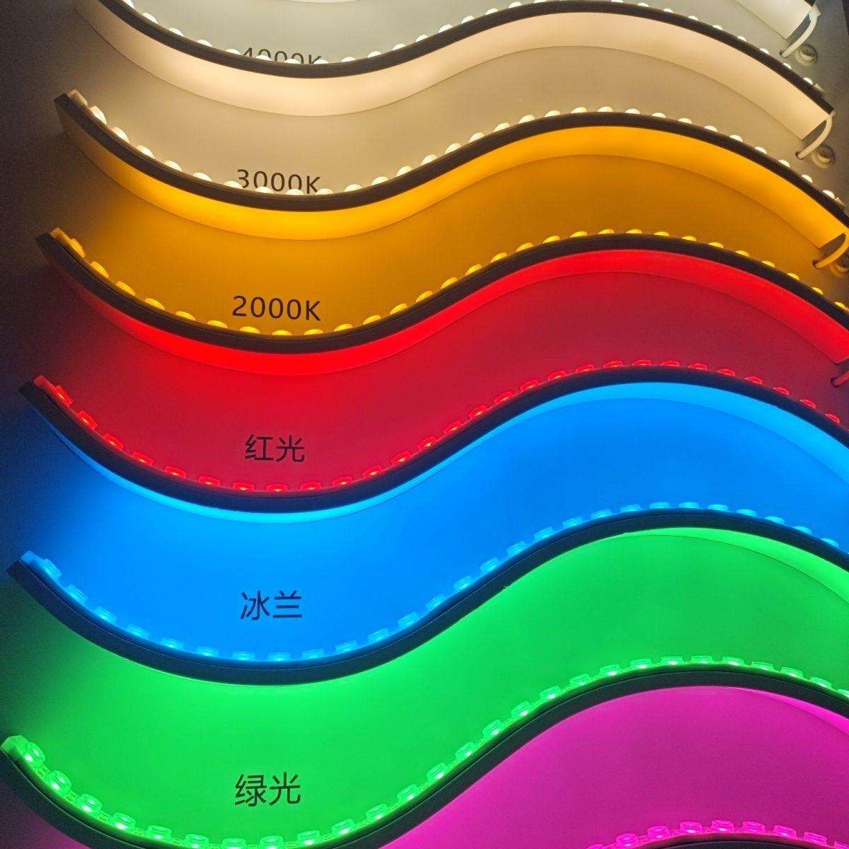 s%edl柔性洗墙墙DC24V户外洗灯防水工程款灯条可弯曲灯MXD室内灯