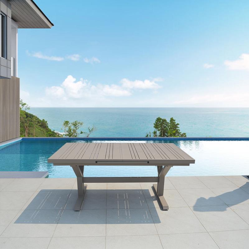 户桌休藤闲餐椅户外编-家具餐桌椅子庭院花园藤外椅户外编绳桌椅