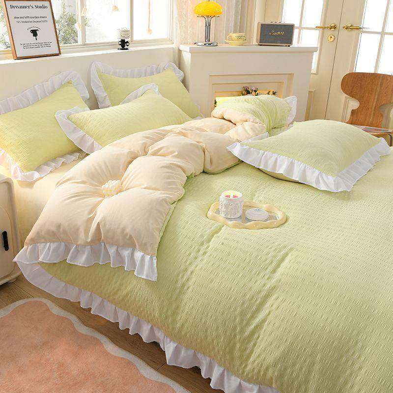 款品韩版公四主风双层549纱床单被套件套新花边床套件学生宿舍三,农机/农具/农膜,其它农用工具,淘宝优惠券,粉丝福利购,淘宝优惠卷