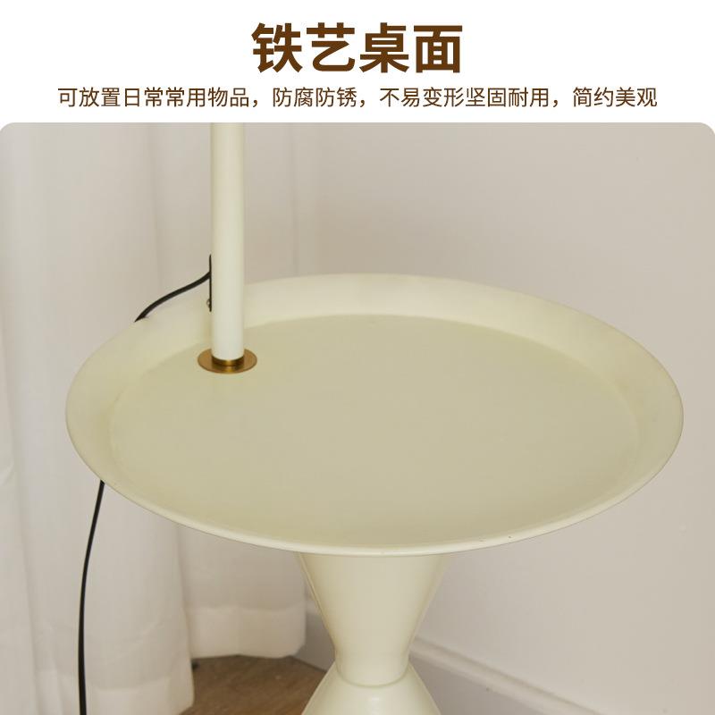 中古风落地灯法客厅沙发旁围复古式置物TTB架一书房卧室床体头氛