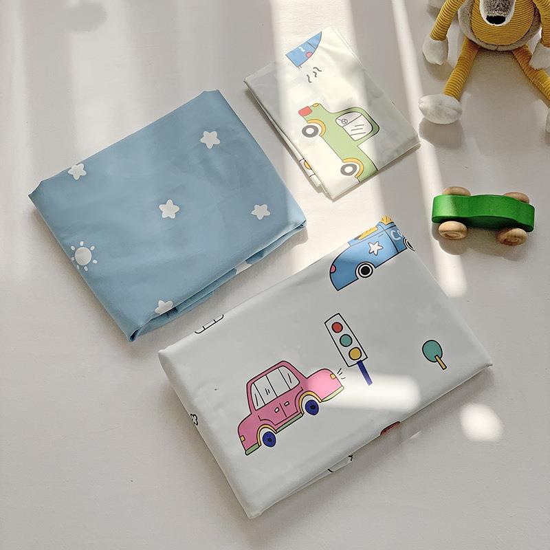 6支全棉长0品绒棉A学生宿舍床单被套三AM202404件套纯棉卡通幼儿