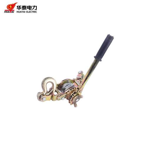 紧华泰线器线虎头紧线紧DJ-1T器钢丝绳拉紧器多功能线器电力卡器