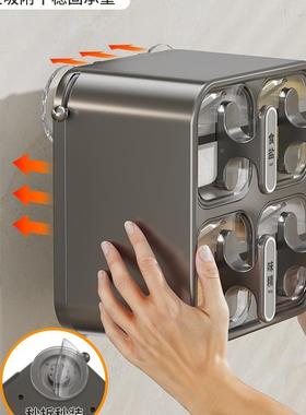 调料盒味罐组套合装厨ASK18417胡房家用分调装密封防潮香料椒瓶盐