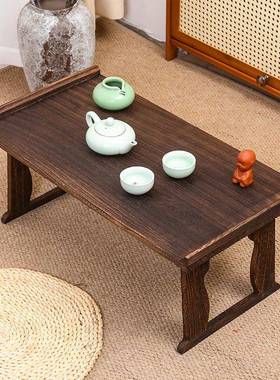 古风桌折叠榻中式茶桌供桌飘窗桌矮桌炕榻米小茶桌ltao7974几国学