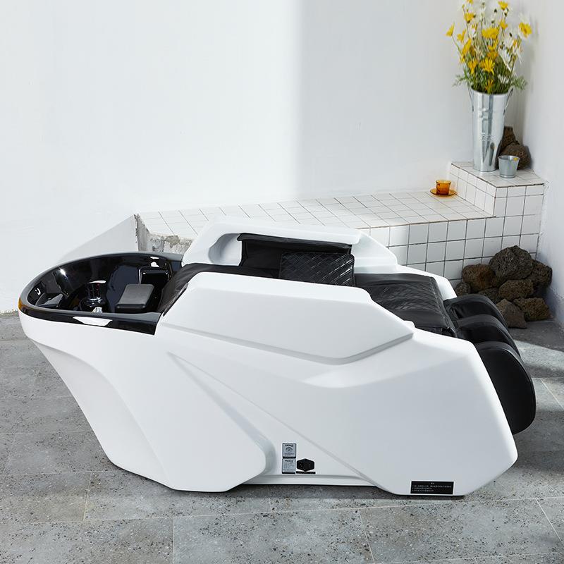 全自动能智电动按摩洗头床K300店理发美发恒温冲水头疗专熏蒸床发