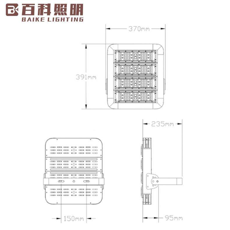 le1d投光灯户外防水大5功率超亮00W20W0广告招BGJ牌篮球场0w投光