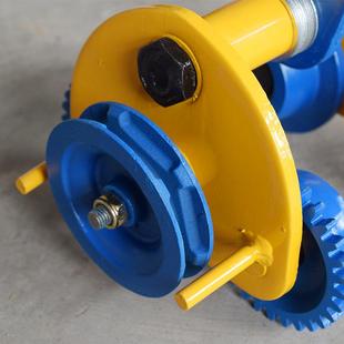 NAM手拉手工推跑车12TT字钢滑车电动葫芦手单轨行车桃型拉跑车