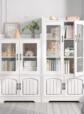 家客用柜入户靠墙收纳储39537物柜子厅置物柜落地置架一体儿物书