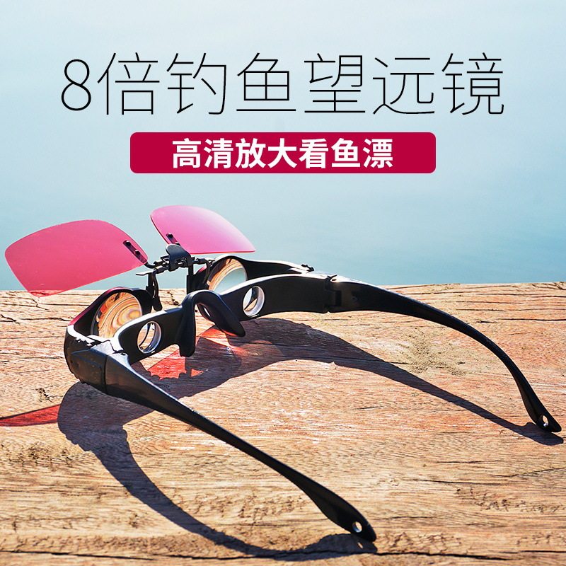 头戴式高清高倍望远镜钓鱼