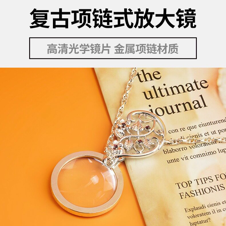4.5倍光学镜片看报看手机放大镜