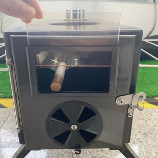 高硼硅高温玻璃烧烤炉门玻璃耐高温明火侧面观火大玻璃柴火炉玻璃