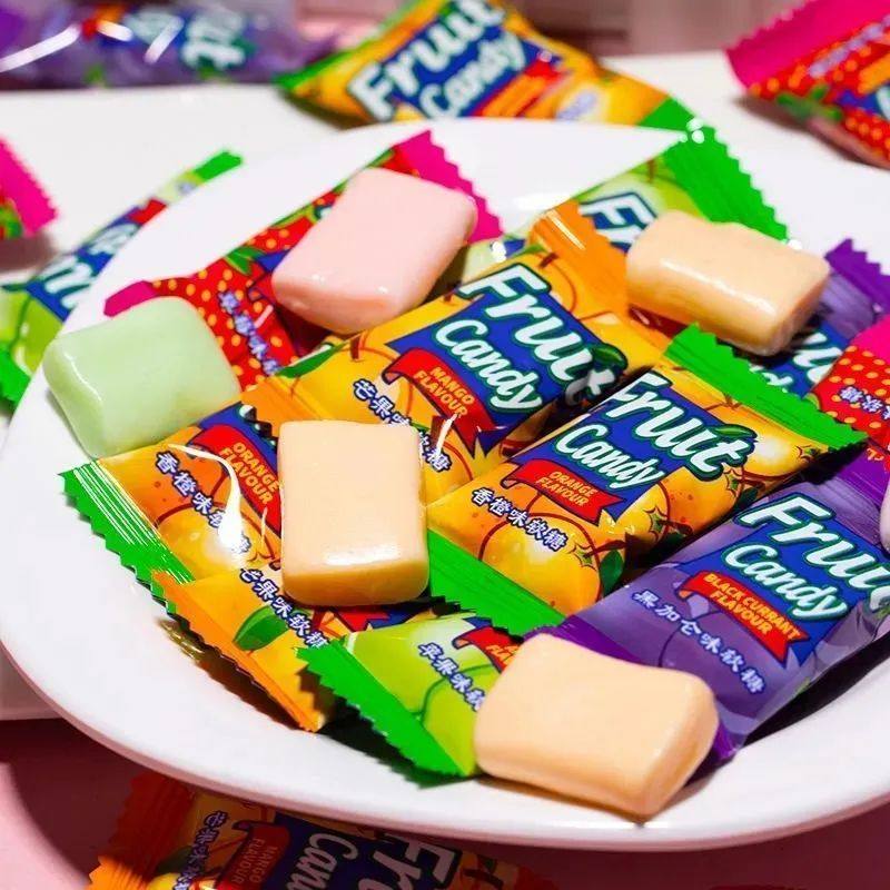马来西亚风味水果软糖缤纷混合水果软糖芒果瑞士糖果汁糖果儿童