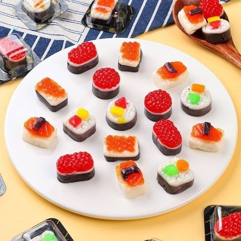 寿司软糖3D造型橡皮糖软糖休闲零食年货糖果QQ糖创意小孩食旗舰店,零食/坚果/特产,传统糖果,淘宝优惠券,粉丝福利购,淘宝优惠卷