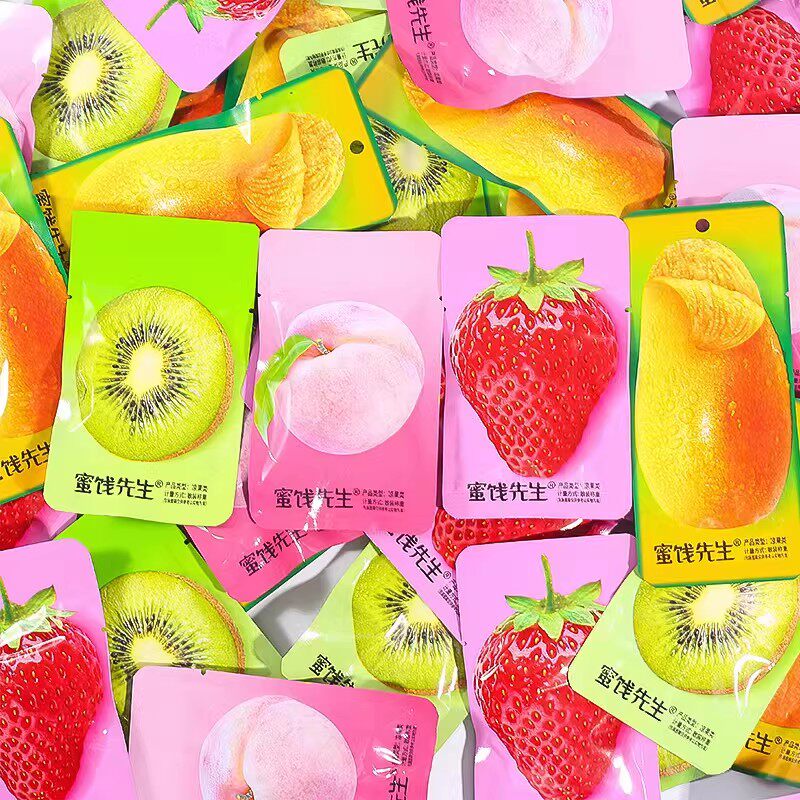 蜜饯先生真芒芒果干草莓干果脯组合独立小包装批发网红办公室零食